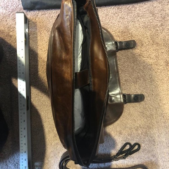 RUDSAK , RARE LAMAR COHIBA BROWN  ALL LEATHER - Picture 3 of 12